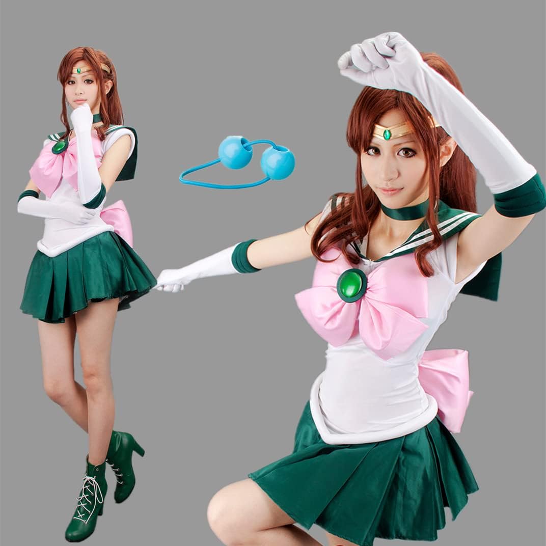 MANMICOS US Grösse Anime Kino Makoto Cosplay Kostüm Halloween Outfit Rock Anzug, M