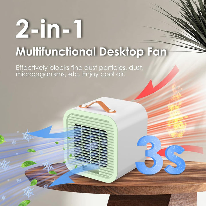 Mobile Klimaanlage, Mini Ventilator USB, Mobiles Klimagerät für Zuhause Büros Räumen, Mobile Klimage