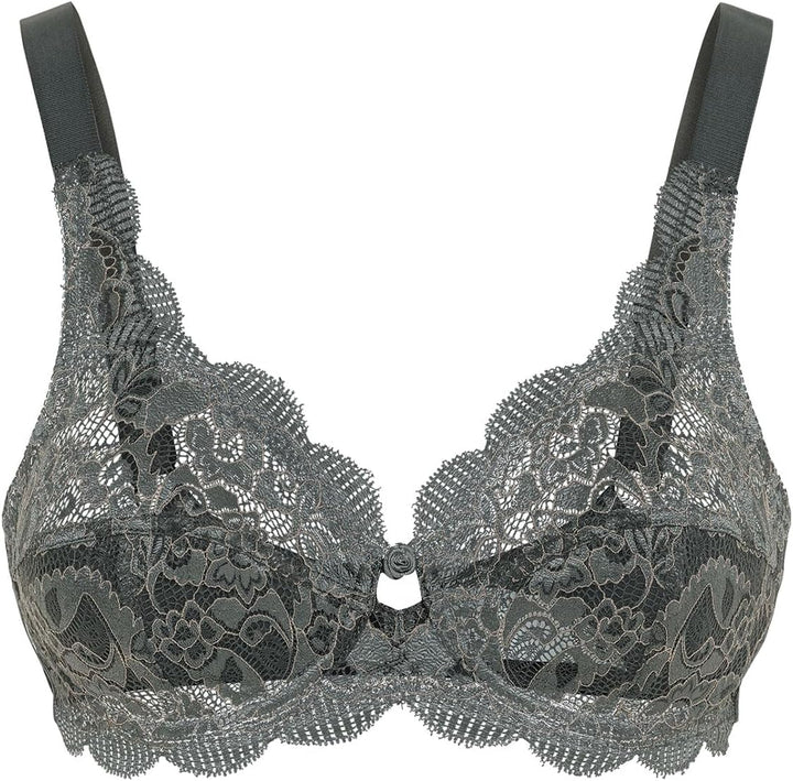 SUSA BH Damen mit Bügel Latina I Damen-BHs mit GR ossen, genähten Cups und längenverstellbaren Träge