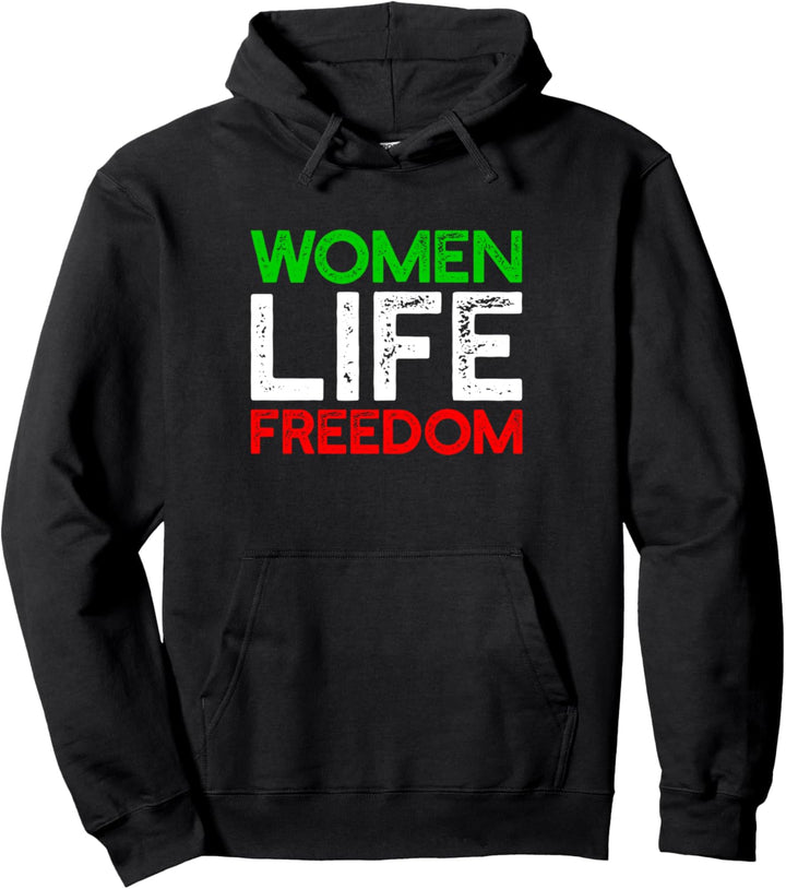 Damen, Leben, Freiheit, Solidarität, Damenbewegung, Iran Meme Pullover Hoodie