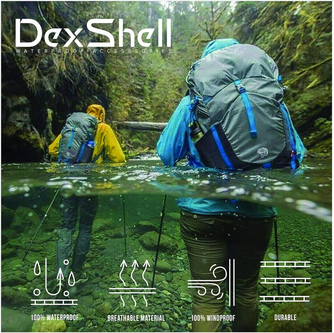 Dexshell Lange Socke Bambus Socke Grau Wasserdicht XL Grau, XL Grau