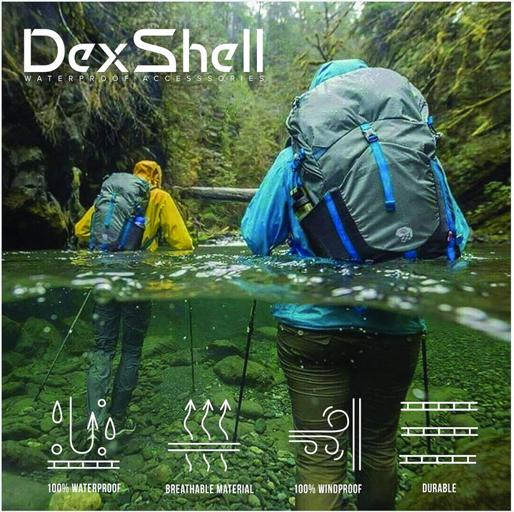 Dexshell Lange Socke Bambus Socke Grau Wasserdicht XL Grau, XL Grau
