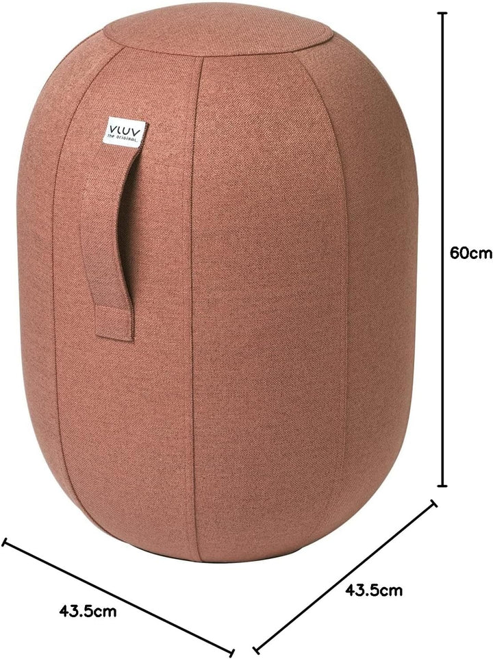 VLUV KAPSUL SOVA Balance-KAPSEL, luftgefüllter Sitzhocker, ergonomisches Sitzen, platzsparend & flex