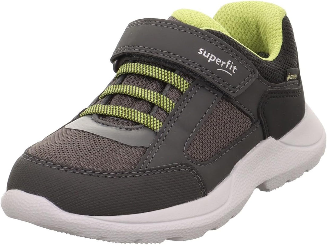 Superfit Jungen Rush Leicht Gefütterte Gore-tex Sneaker, Grau Hellgrün 2000