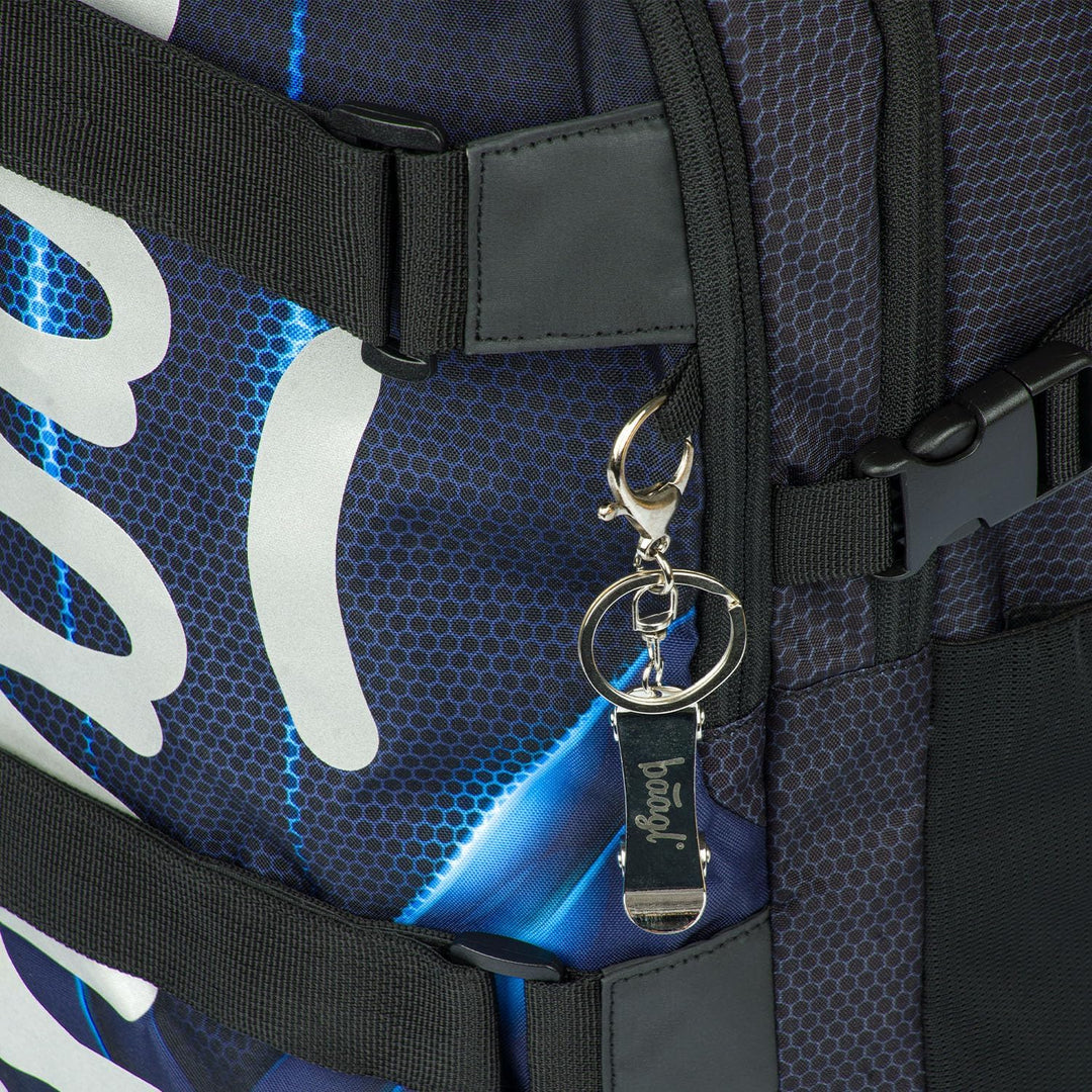 Baagl Schulrucksack für Jungen Mädchen Teenager - Skateboard Rucksack - Kinderrucksack mit Laptopfac