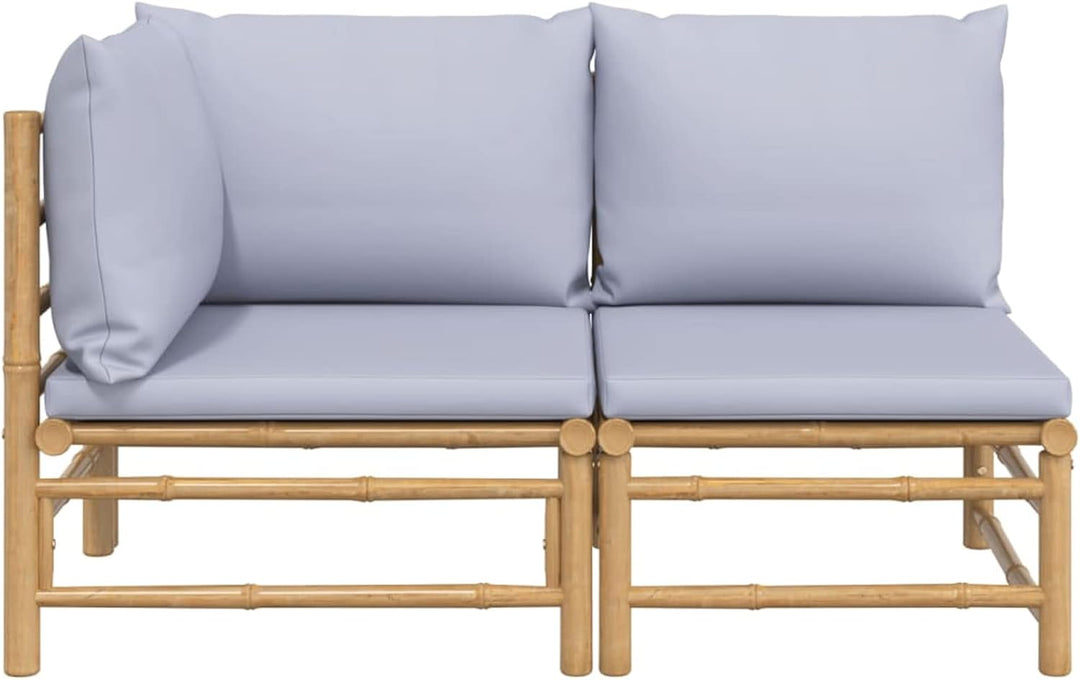Tidyard 2-TLG. Garten Lounge Sofa, Balkonlounge, Terrassensofa, Garten Sitzgruppe, Lounge Sofa 2er O