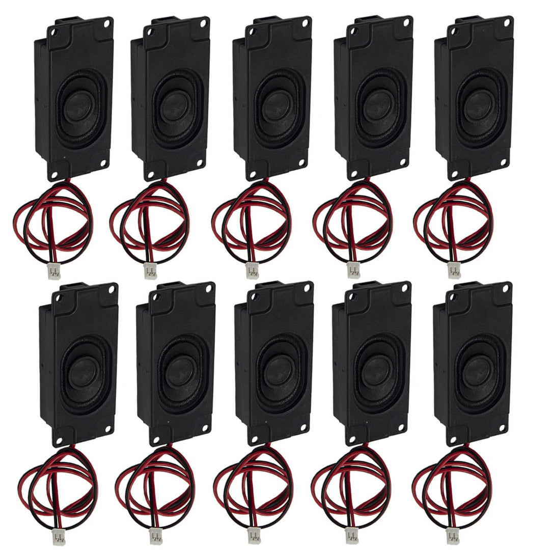 AZDelivery 10 Stück DFplayer Mini 3 Watt 8 Ohm tragbarer Mini-Lautsprecher mit JST-PH2.0 mm Pin Schn
