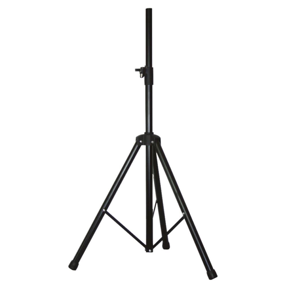 Ibiza - SS03 - Aluminium-Lautsprecherständer, max. 1,80 m und 30 kg - Inklusive Tragetasche - Schwar