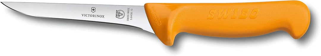 Victorinox Küchenmesser Swibo Ausbeinmesser Normaler Schliff Schmal 13 cm Gelb, 13 cm Gelb