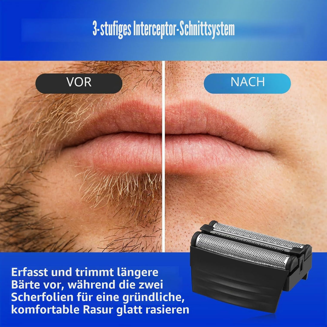 Ersatz-Scherkopf, kompatibel mit Remington F4900/F5800/F7800 Serie, 2 Stück, 2 Stück
