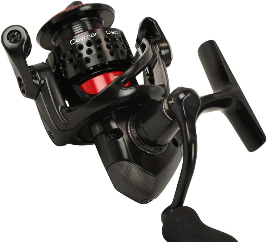 Okuma Ceymar Spinnrolle, leicht aus Graphit, vielseitig einsetzbar, mit 8 Kugellagern C-10, 100 m, 1
