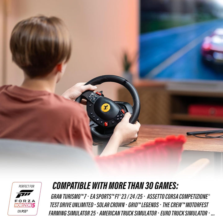 Thrustmaster T98 Ferrari 296 GTB, Rennlenkrad für PS5, PS4, PC, T98 Ferrari 296 GTB