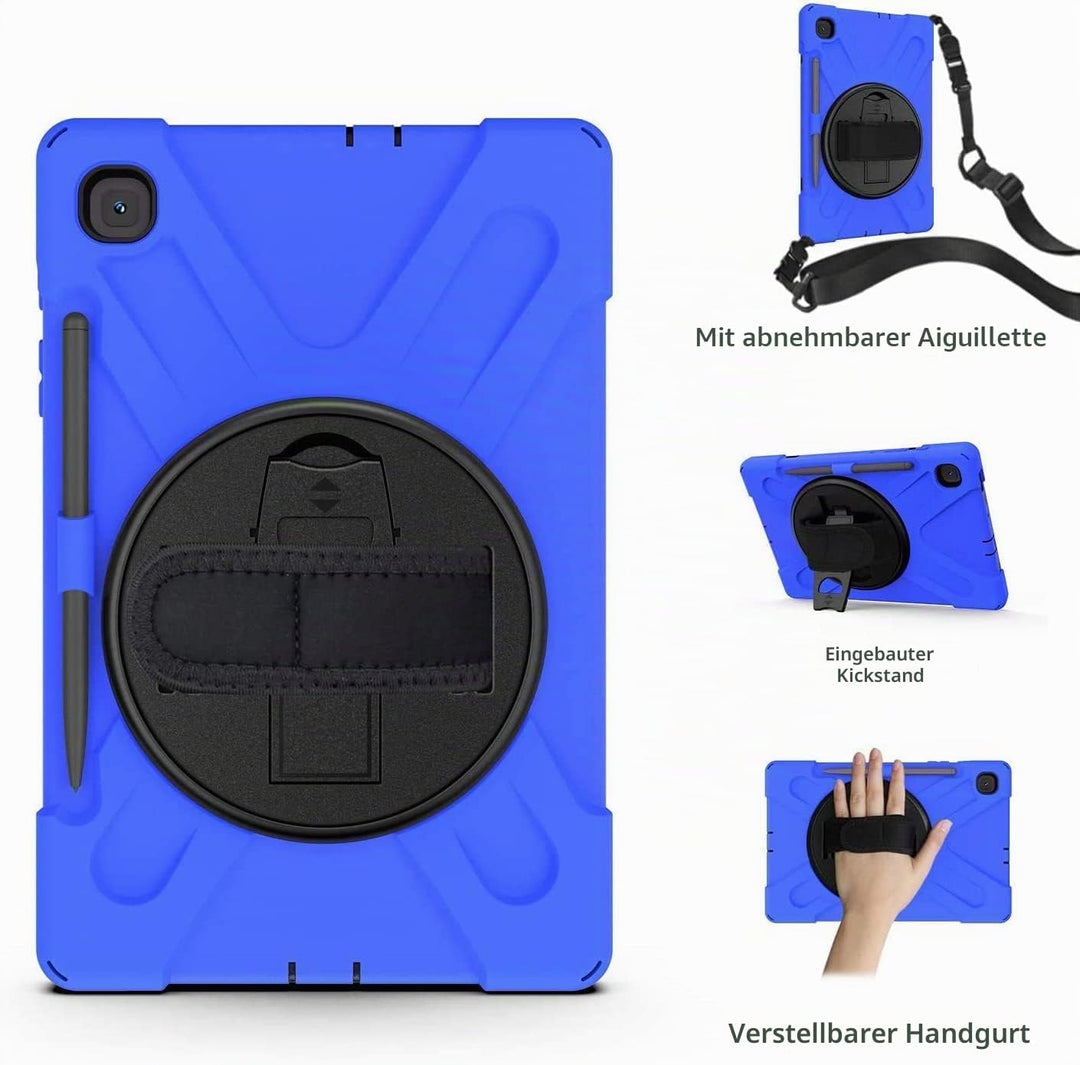 Gerutek Hülle Samsung Galaxy Tab S6 Lite 10,4 Zoll (2024/2022/2020), Stossfeste Robust Panzerhülle m