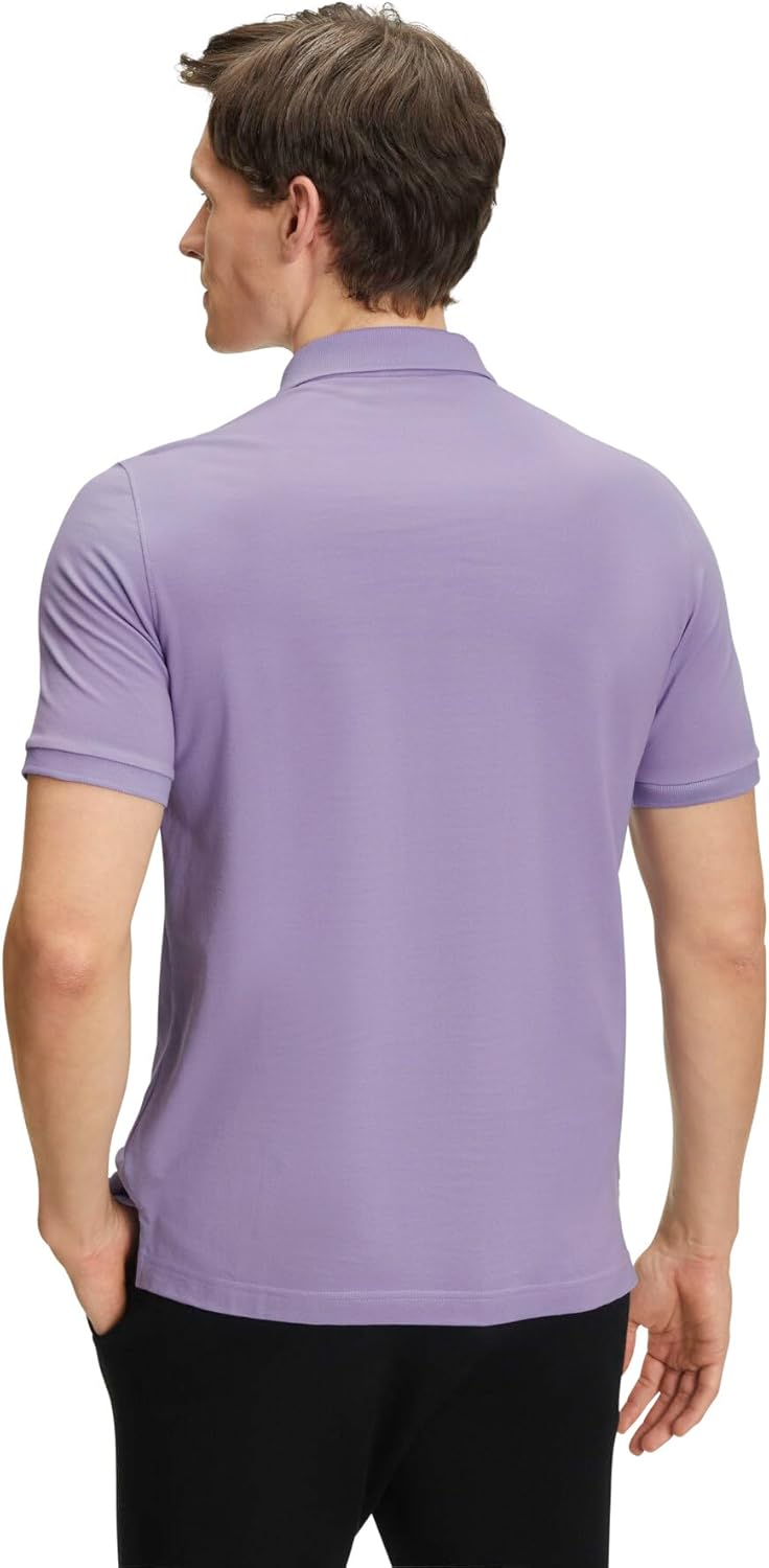 FALKE Herren Basic Polo Shirt Piqué Polohemd weich hautfreundlich atmungsaktive Baumwolle 1 Stück S