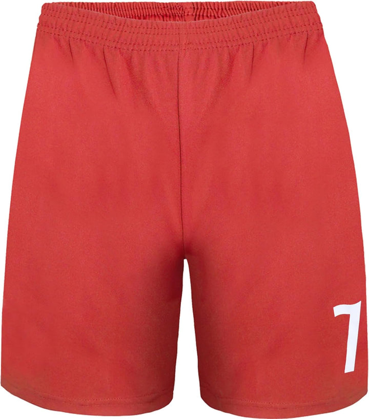 Mikalay Neu #7 Heim Fussball Trikot/Shorts/Socken für Kinder Geschenk Set Jugendgrössen 18 (3-4 Jahr