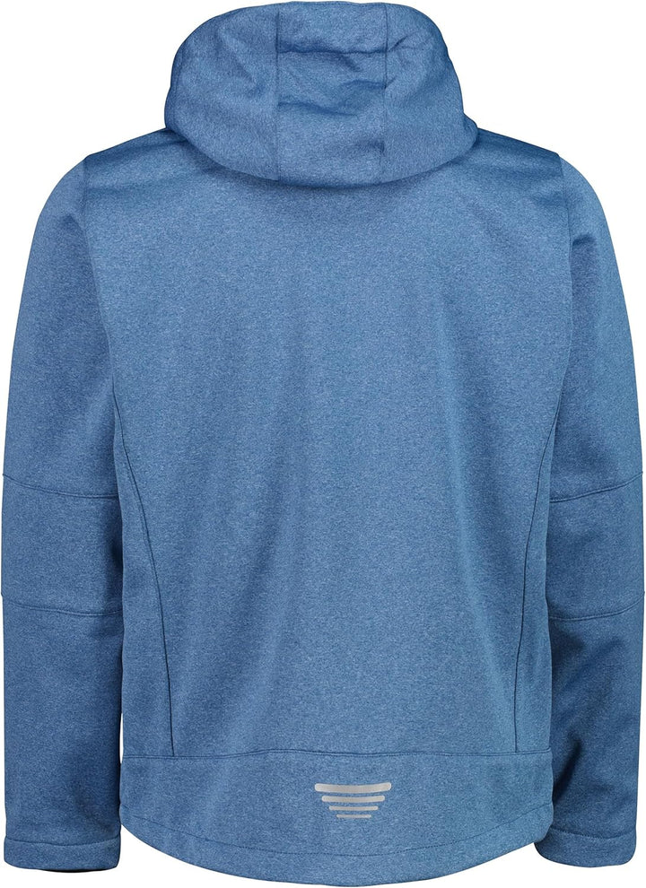 CMP Herren Zip Kapuzenjacke 50 Blaustein Mel., 50 Blaustein Mel.