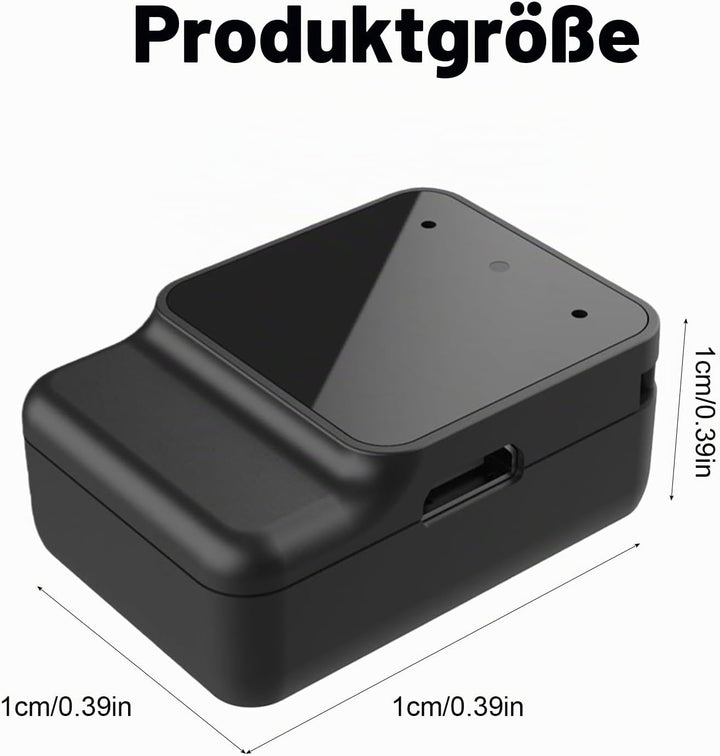 64GB Diktiergerät Mini,Aufnahmegerät,Mini Diktiergerät,Magnetisches Diktiergerät,Digital Voice Recor