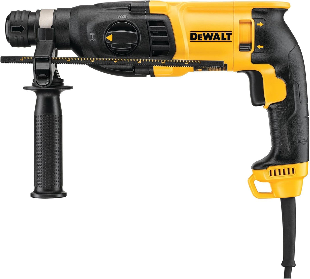 DEWALT SDS-plus Kombihammer (26 mm) D25133K (800 Watt, max. Einzelschlagenergie 2,6 Joule, elektropn
