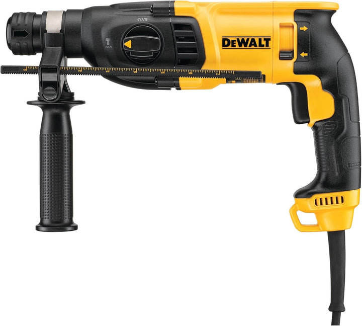 DEWALT SDS-plus Kombihammer (26 mm) D25133K (800 Watt, max. Einzelschlagenergie 2,6 Joule, elektropn