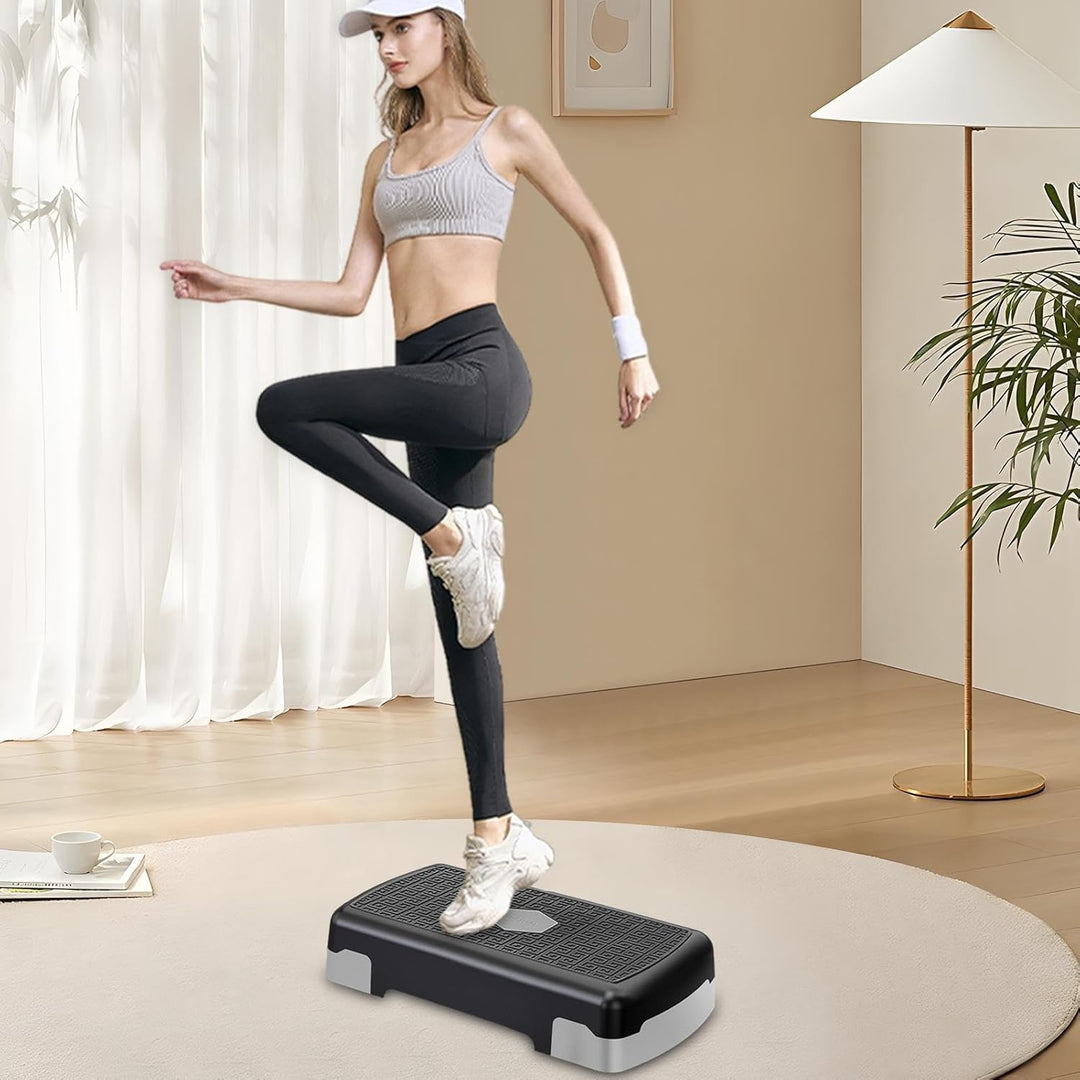 Aerobic Stepper, Übungsschritt - Aerobic-Stepper-Step-Trainer,4 Zoll 6 Zoll 8 Zoll hohe Step-Up-Box