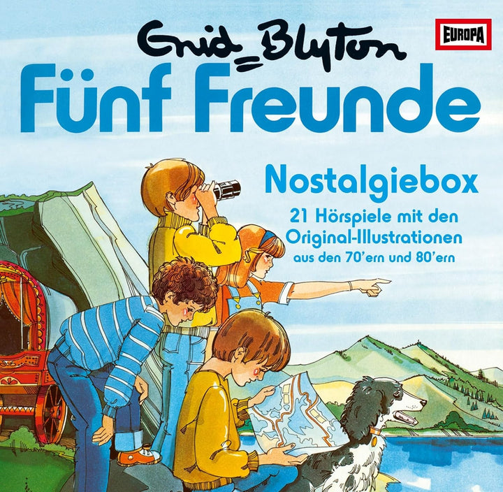 Nostalgiebox (21 Hörspiele mit den Original-Illustrationen aus den 70´ern & 80 ´ern), Audio-CD