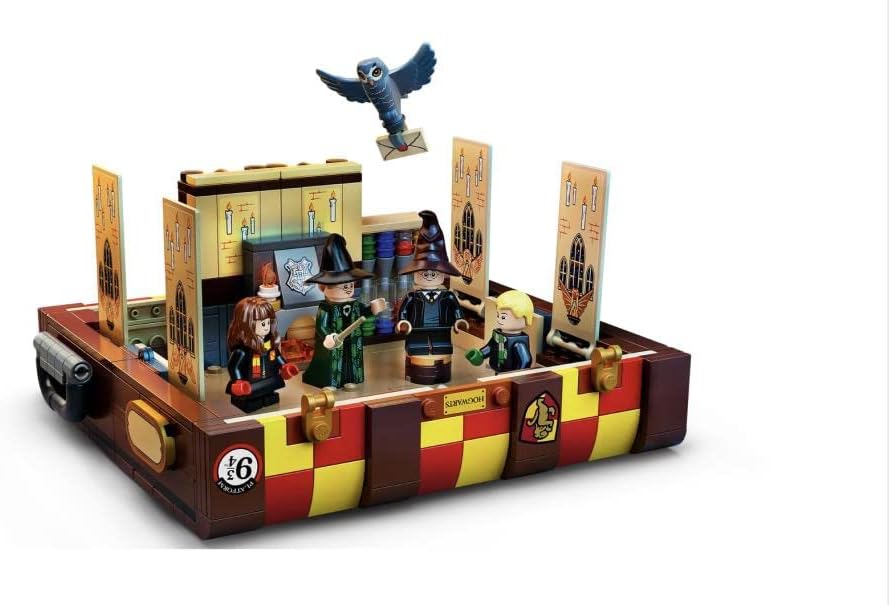 LEGO 76399 Harry Potter Hogwarts Zauberkoffer, Spielzeug mit Minifiguren und jeder Menge Zubehör, Ge