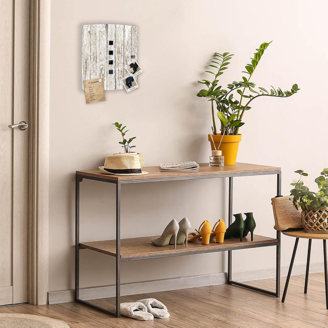 banjado Design Schlüsselkasten aus Edelstahl für 10 Schlüssel/Schlüsselschrank zur Schlüssel Aufbewa