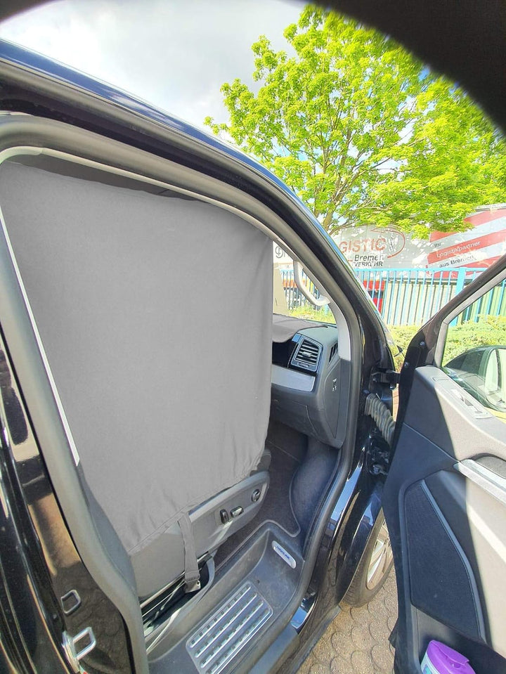 BREMER SITZBEZÜGE Frontscheibe Sonnenschutz Camping Führerhaus Gardinen Vorhang kompatibel mit Toyot