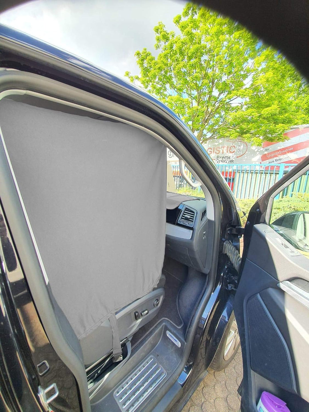 BREMER SITZBEZÜGE Frontscheibe Sonnenschutz Camping Führerhaus Gardinen Vorhang kompatibel mit VW T5