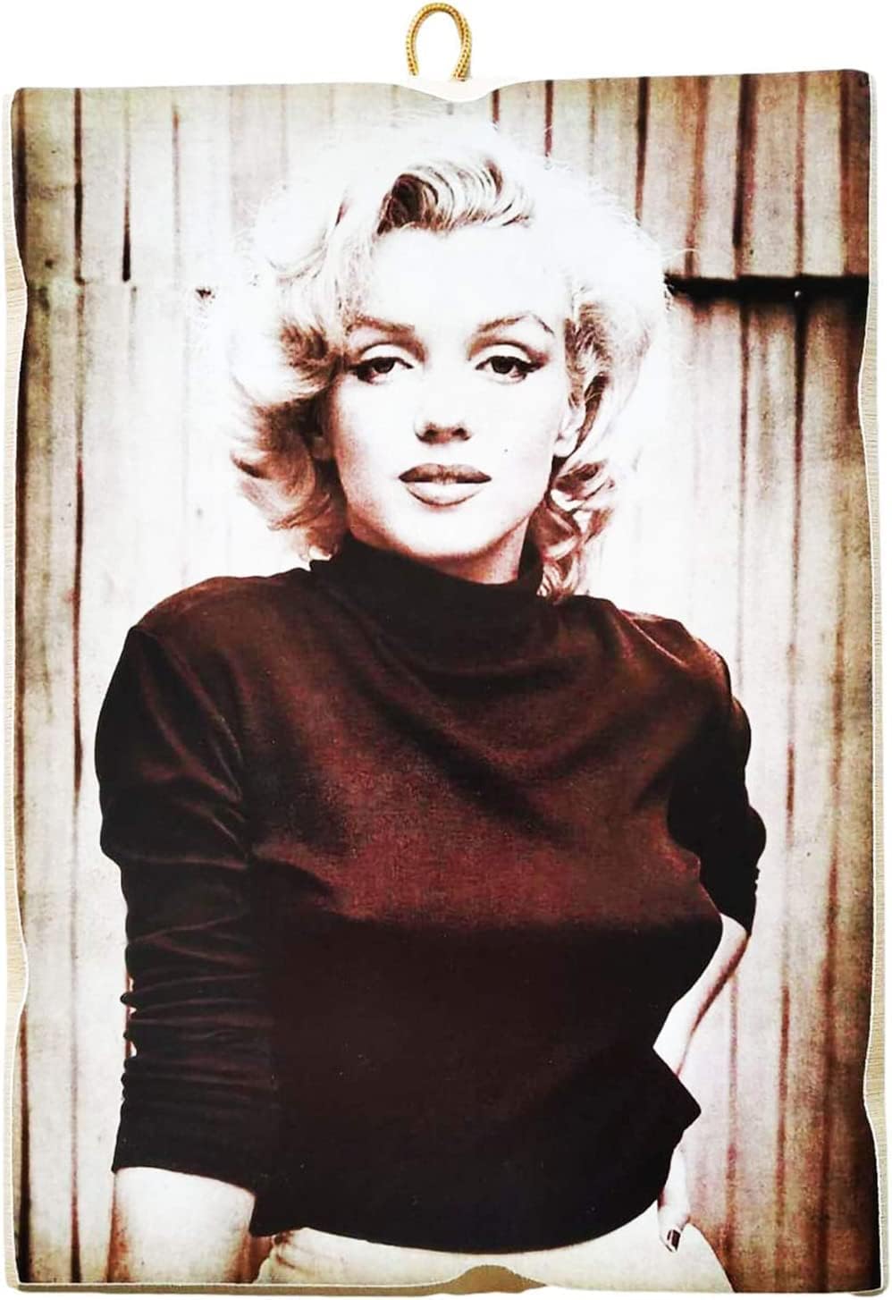 KUSTOM ART Set 5 Bilder im Vintage-Stil, berühmte Schauspieler, Marilyn Monroe, zum Sammeln, Druck a