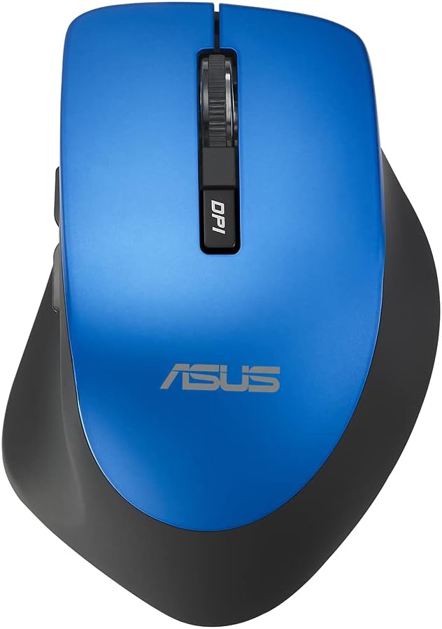 Asus WT425 Optische Maus (wireless, USB) blau, Blau