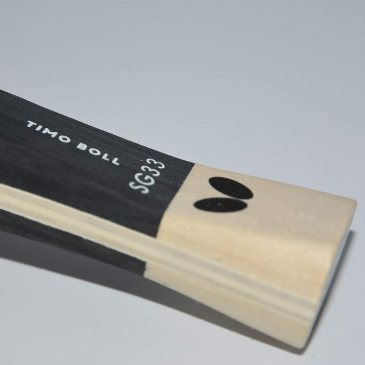 Butterfly SG33 Tischtennisschläger, Schwarz und Rot, One Einzeln, Einzeln