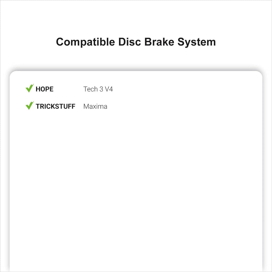 Top Brake Scheibenbremsbeläge Fahrrad für HOPE Tech 3 V4