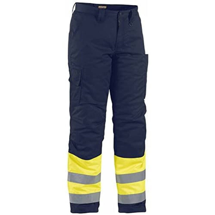 Blaklader 18621811 Winterhose High Vis, Gelb/Marine, grootte D120 D120 Yellow / Navy, D120 Yellow /