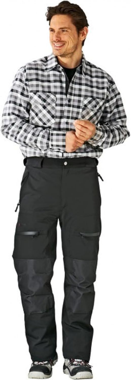 Planam Grösse XXXL Herren Outdoor Hosen Slope Winterhose Schiefer Modell 3647 3XL Schiefer, 3XL Schi