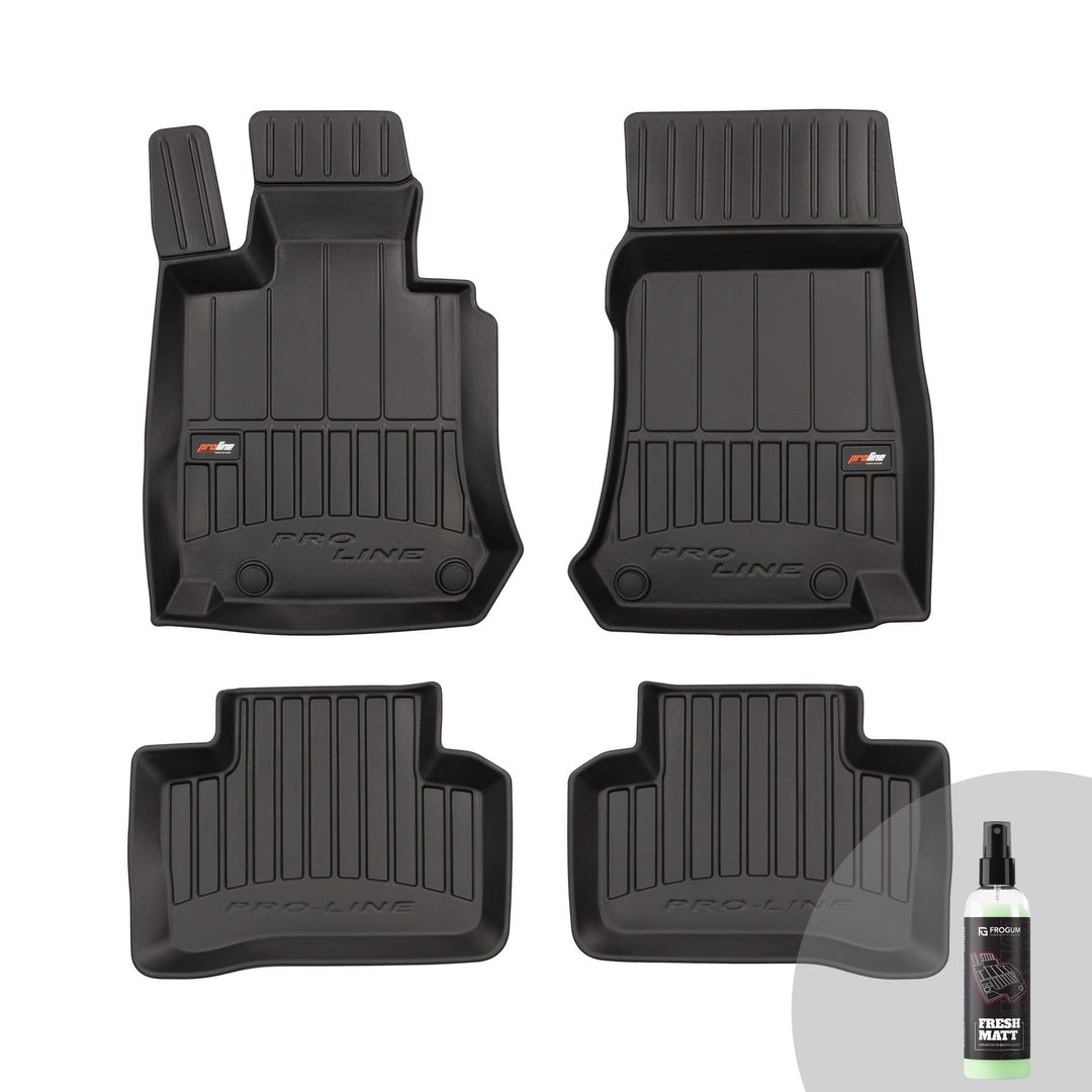 FROGUM ProLine 3D Gummimatten Exklusiven Auto Fussmatten Autofussmatten für Mercedes-Benz GLC X253 a