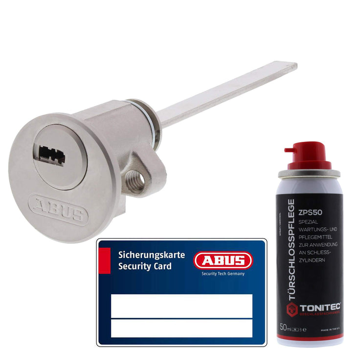 ToniTec Set aus ABUS Profilzylinder Schliesszylinder Aussenzylinder EC660 EC 660 gleichschliessend m