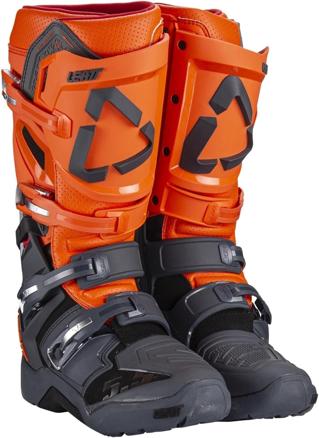 Leatt Moto 5.5 Flexlock Enduro Motocross Stiefel 48 EU Schwarz, 48 EU Schwarz
