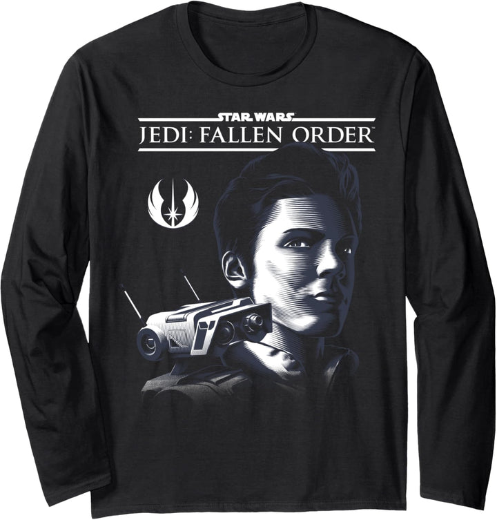 Star Wars Jedi: Fallen Order Cal Profile Langarmshirt
