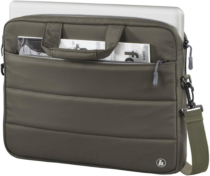 Hama Unisex Toronto Notebook Tasche (1er Pack) 17,3'' / 44 cm Oliv, 17,3'' / 44 cm Oliv