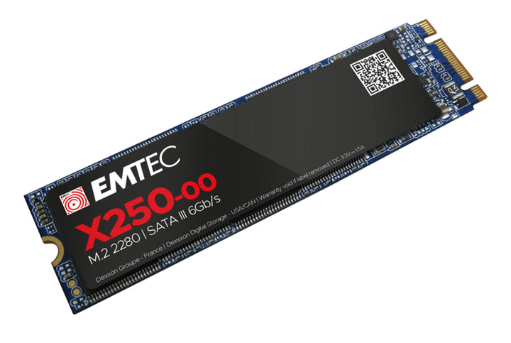 Emtec interne SSD M2 SATA x250 1TB Power Plus 3D NAND 1 Tb