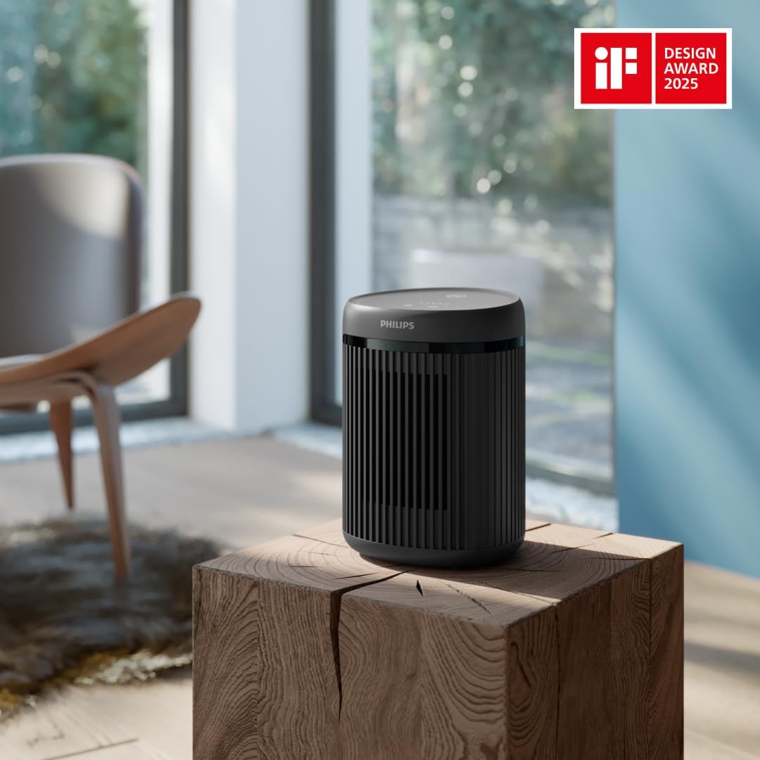 Philips 2000 Serie Energieeffizienter Heizlüfter 1500 W, bis zu 25% Energieeinsparung, leise 24 db(A