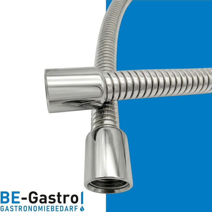 BE-GASTRO® I Profi Gastroschlauch 100cm – Ersatzschlauch für Gastronomie Küchenarmatur &amp; Pendelbraus