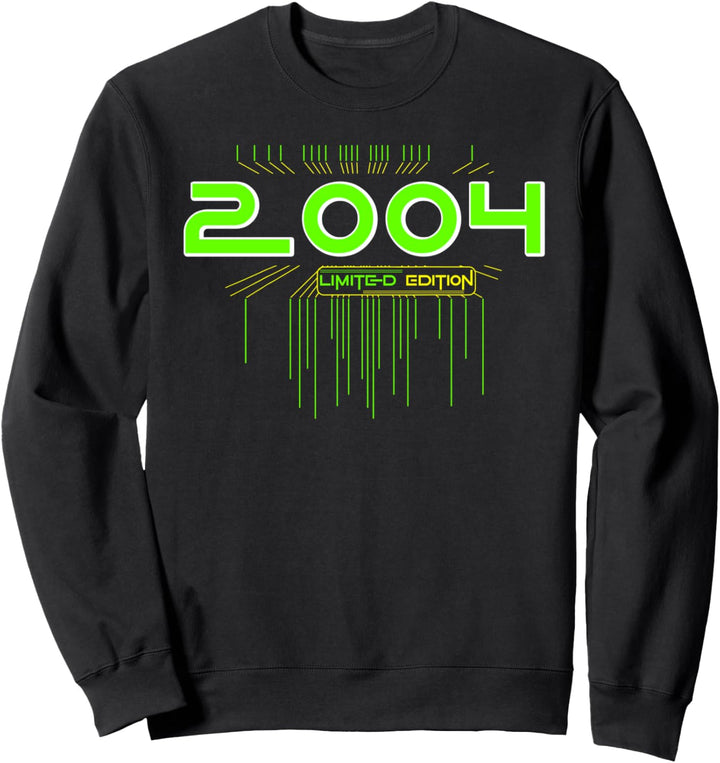 18. Geburtstag Junge Mädchen 18 Jahre 2004 Lustig Geschenk Sweatshirt