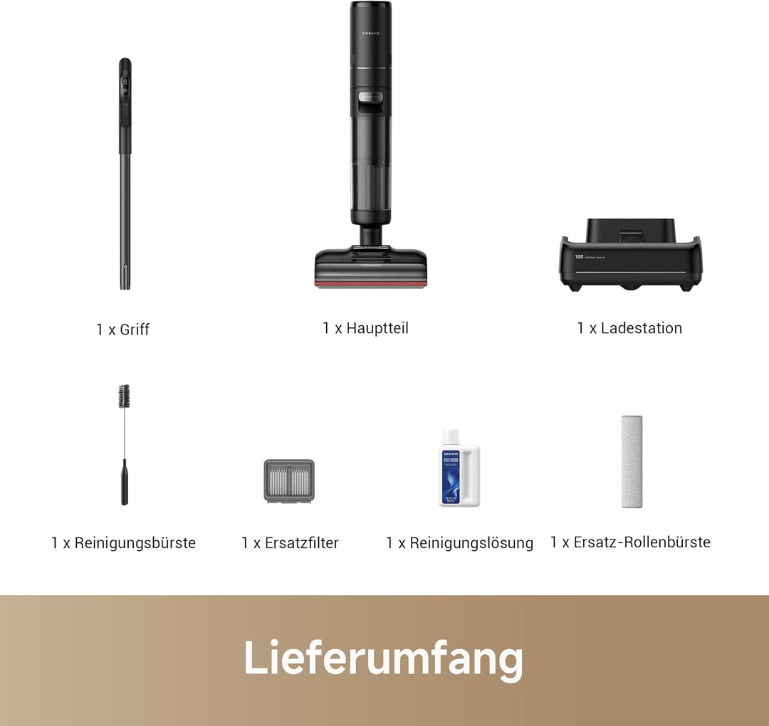 dreame H15 Pro Nass- und Trockensauger, GapFree AI DescendReach Roboterarm, dreifache Kantenabdeckun