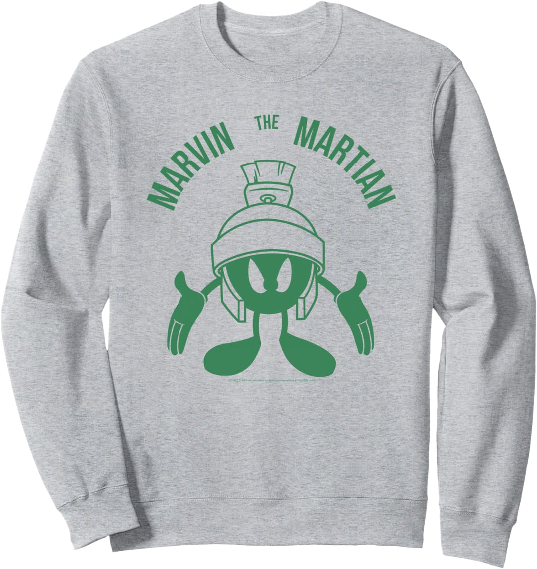 Looney Tunes Marvin The Martian Head Sweatshirt
