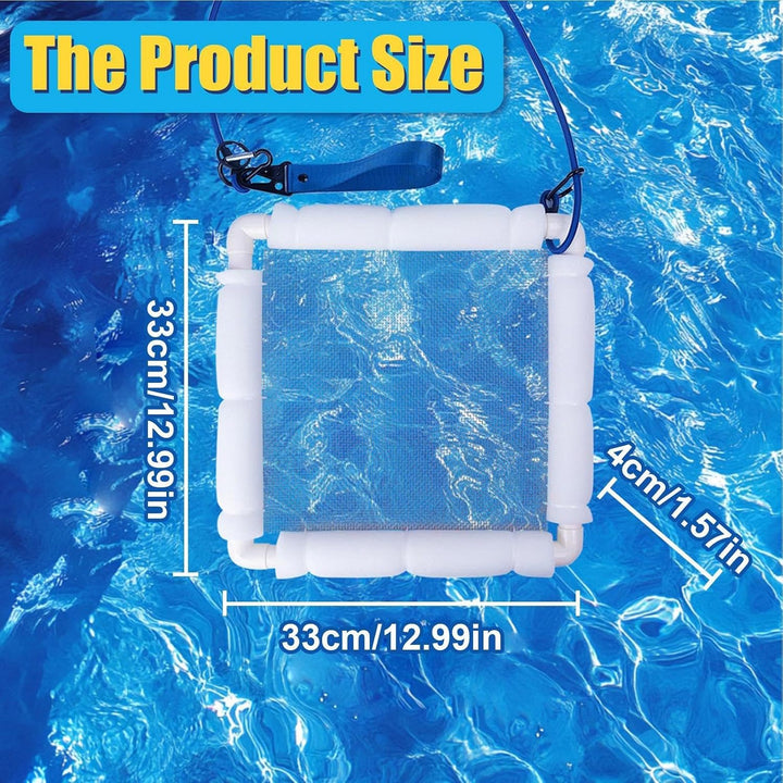 Shark Teeth Sifter for Beach Floating Screen with Wrist Strap | Muschelsieb für Garten, Meer, Ufer,