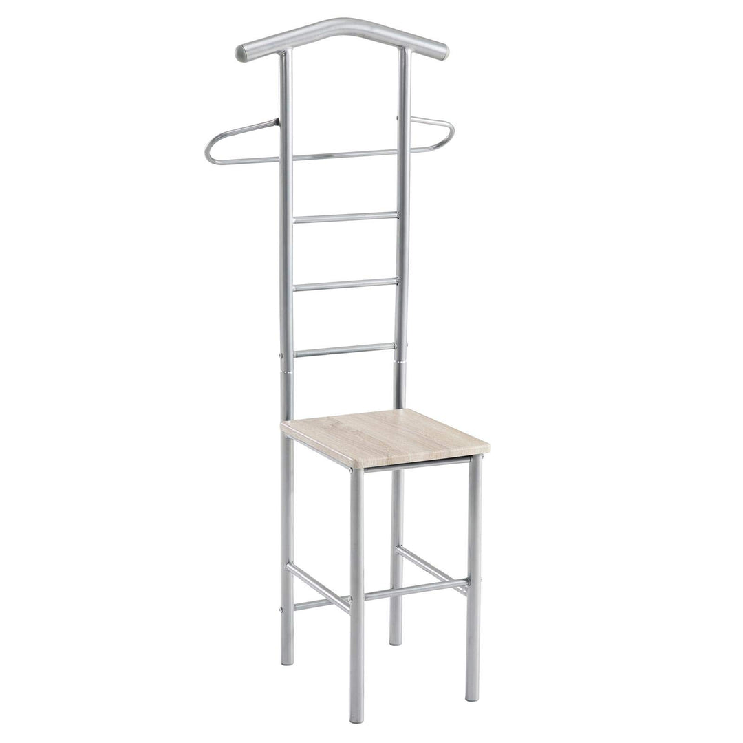 IDIMEX Herrendiener Stummer Diener Kleiderständer JIVO, in Sonoma Eiche,121 cm, Garderobe mit Hosenb