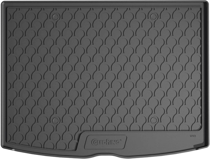 GLEDRING Rubbasol (Gummi) Kofferraumwanne kompatibel mit Mercedes GLA (H247) 2020- (Höhe variabele L