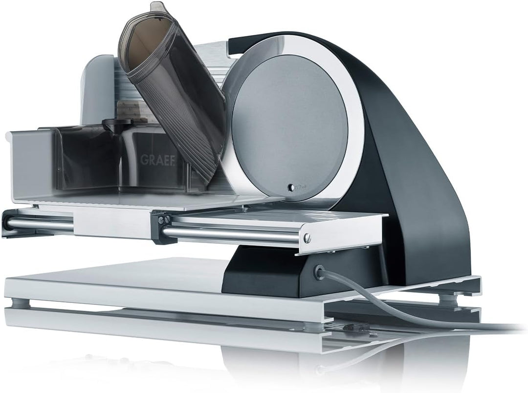 Graef SKS902EU Allesschneider, aluminium eloxiert/schwarz Aluminium Eloxiert / Schwarz, Aluminium El